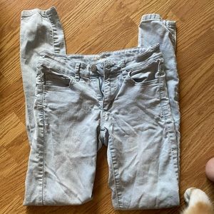 Garage light wash  jeggings